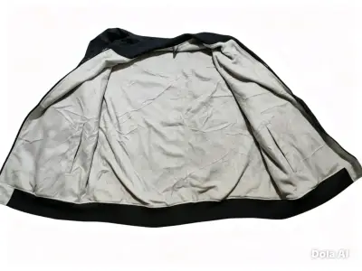 Chaqueta bomber gris para hombre - miniatura 2
