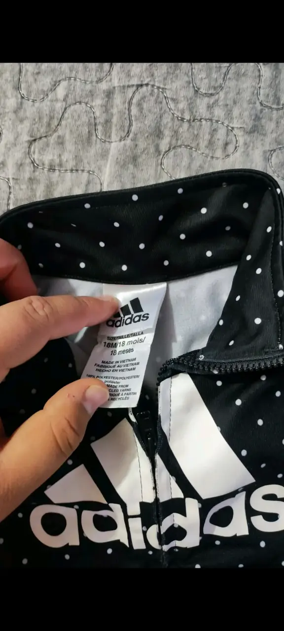 Conjunto deportivo infantil Adidas negro - 2