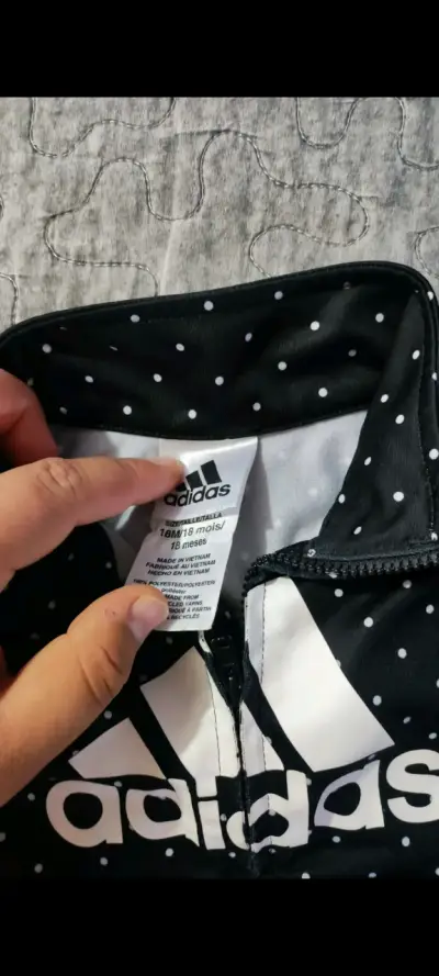 Conjunto deportivo infantil Adidas negro - miniatura 2