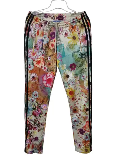 Pantalones deportivos florales Adidas para mujer - miniatura 2