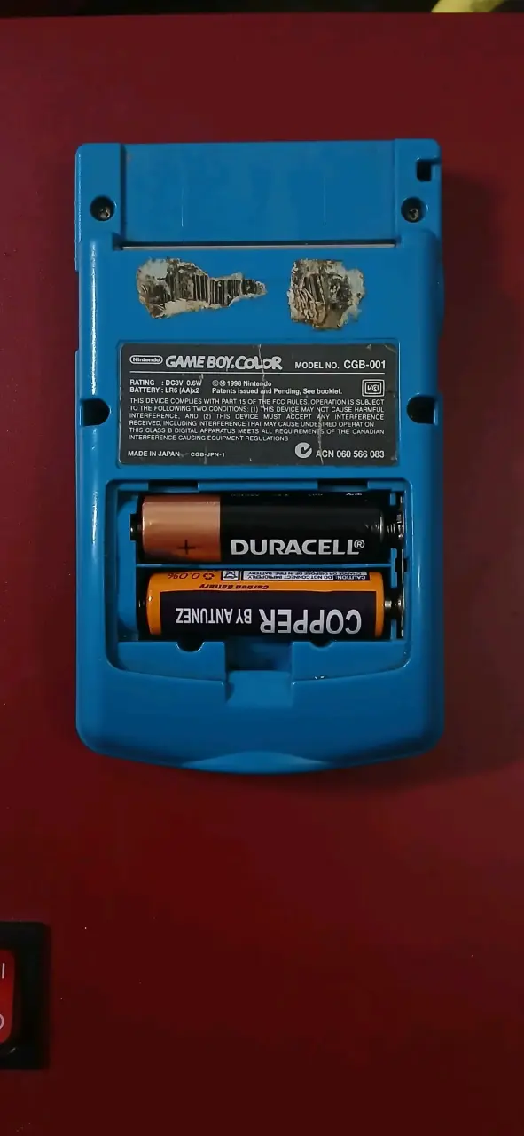 Consola portátil Game Boy Color azul Nintendo - 4