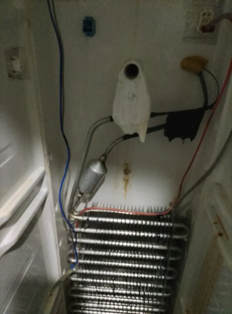 Refrigerador con serpentín interno en buen estado - 2