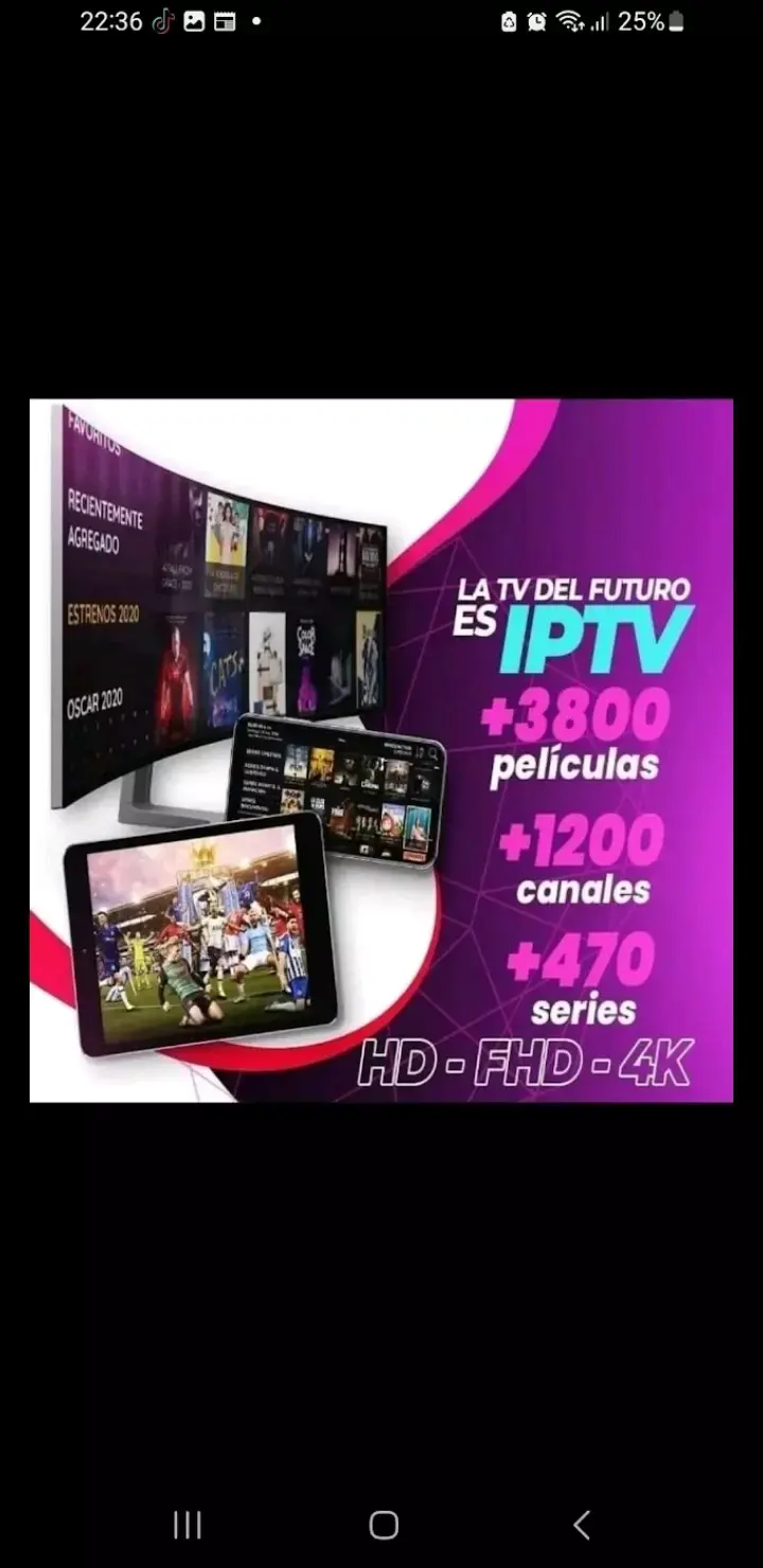 Servicio IPTV con 3800 películas y 1200 canales - 1
