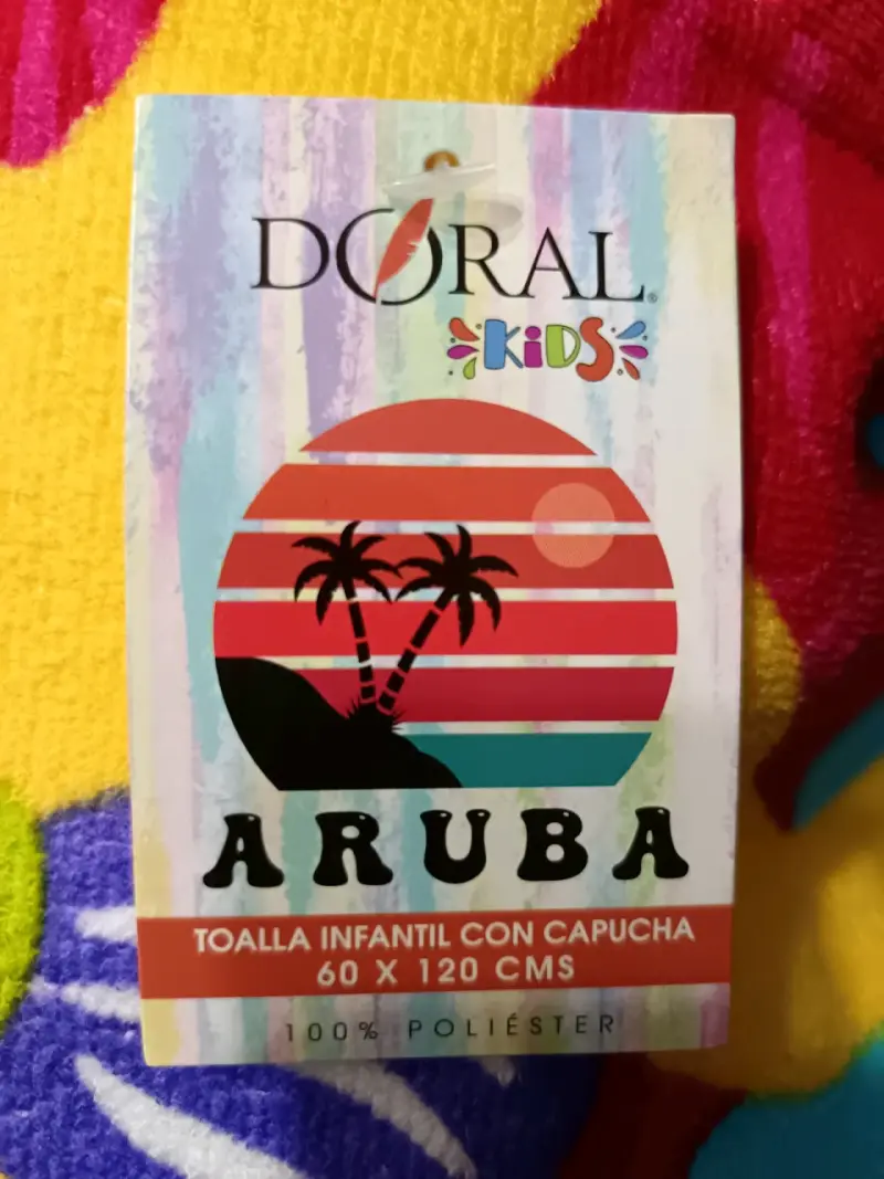 Toalla Infantil con Capucha Doral Kids - 3