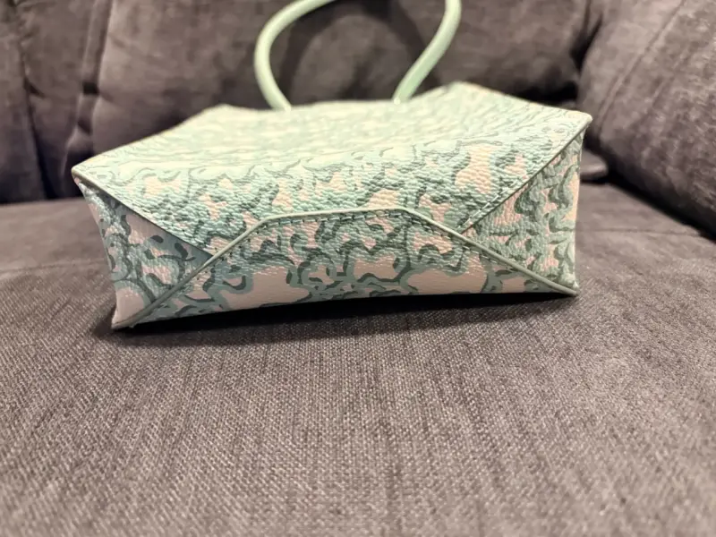 Bolso de mano Tous estampado verde - 4