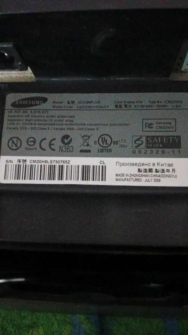 Monitor Samsung 20 pulgadas en buen estado - 2