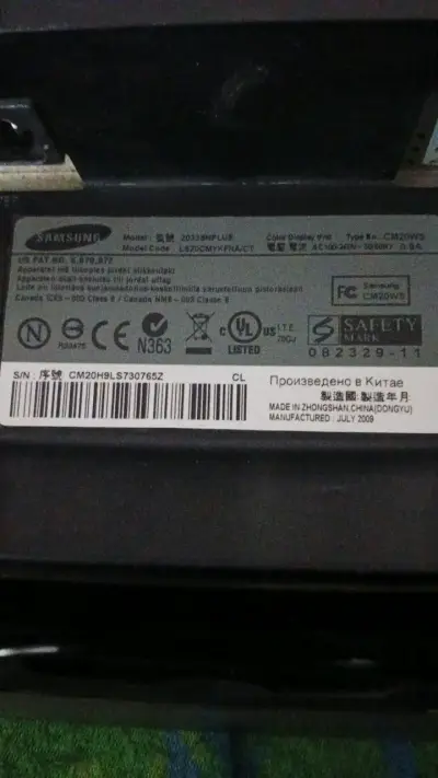 Monitor Samsung 20 pulgadas en buen estado - miniatura 2