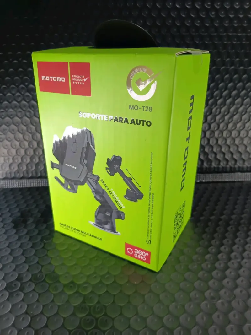 Soporte para Auto Motomo MO-T28 con Brazo Extensible - 1