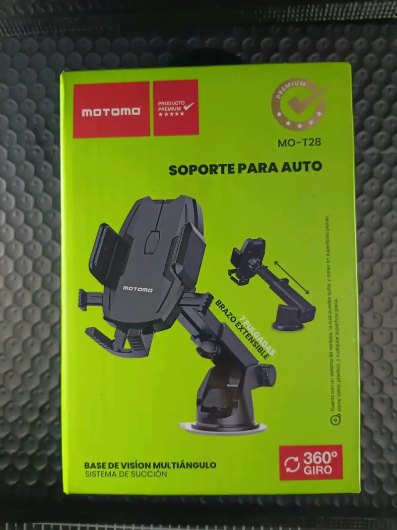 Soporte para Auto Motomo MO-T28 con Brazo Extensible - 3