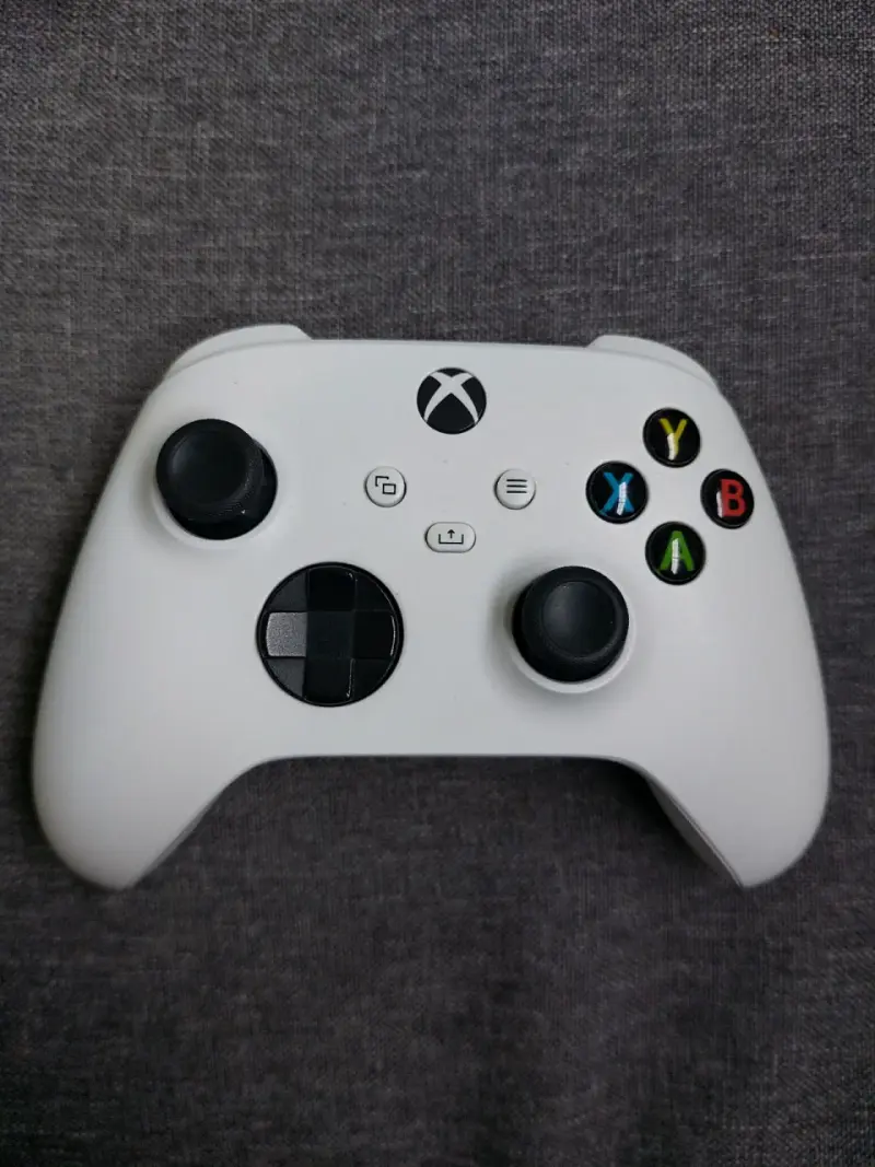 Control inalámbrico blanco para Xbox