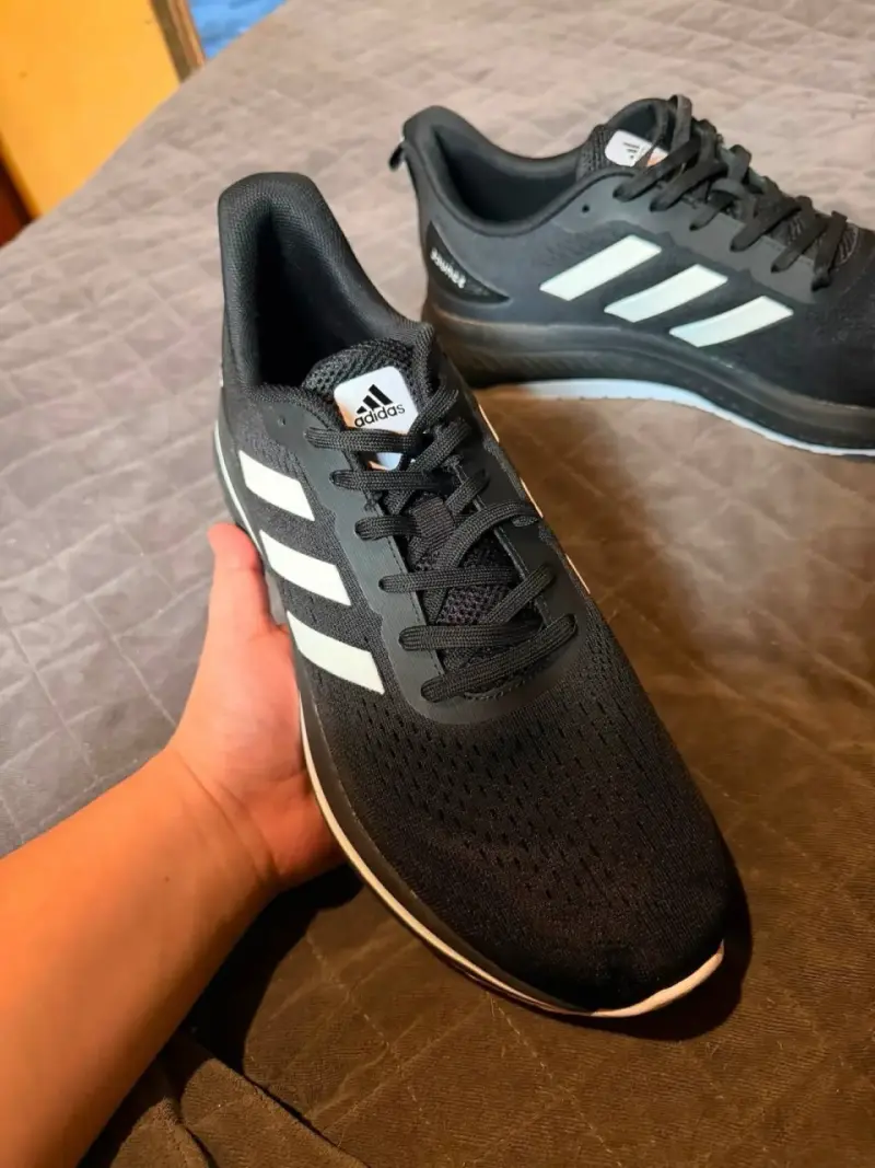 Zapatillas deportivas negras Adidas para hombre - 4