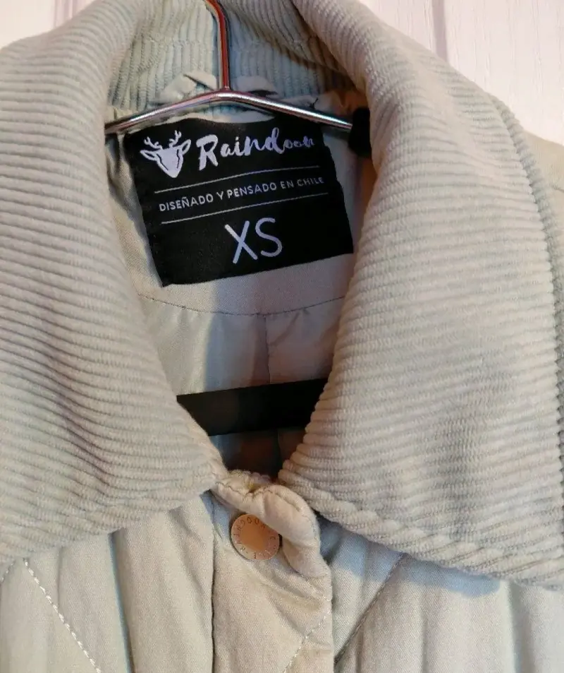 Chaqueta acolchada beige para mujer Raindoor XS - 2