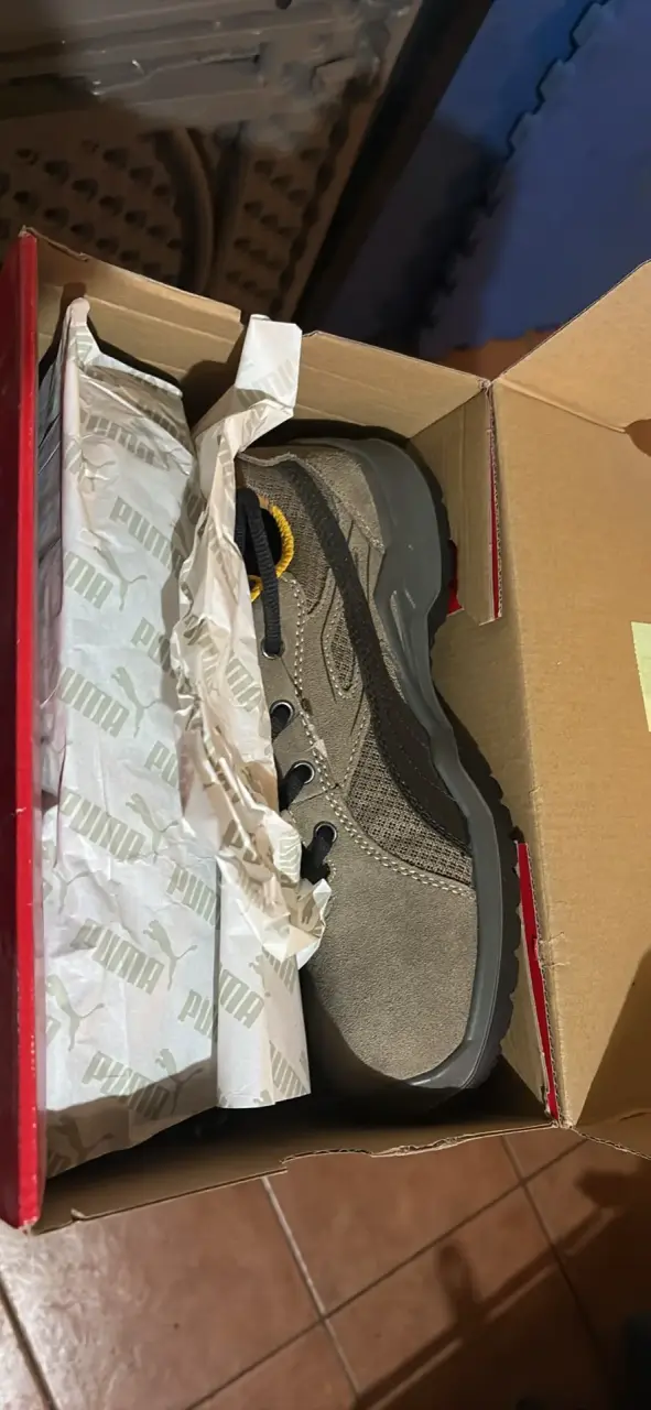 Zapatillas de Seguridad Puma Omni Brown Low - 3