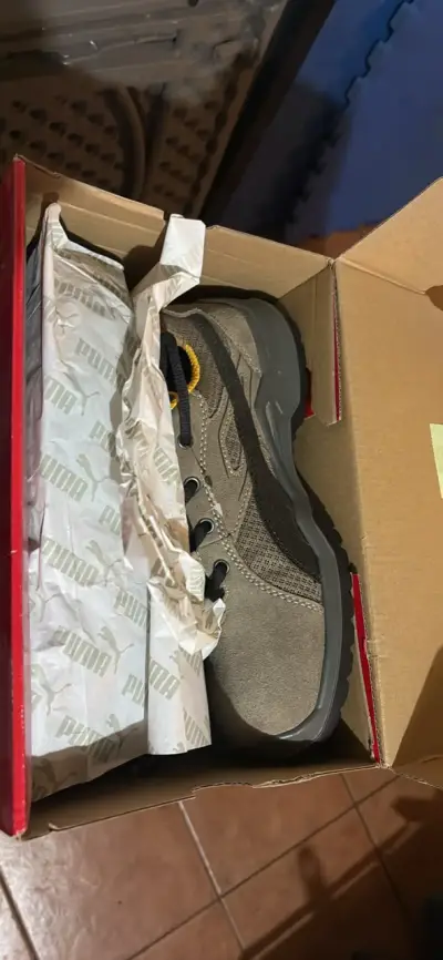 Zapatillas de Seguridad Puma Omni Brown Low - miniatura 3