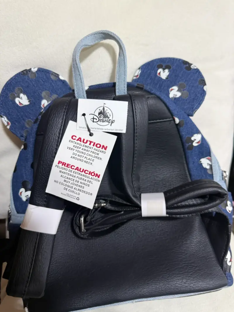 Mochila Disney Mickey Mouse Azul con Orejas - 2