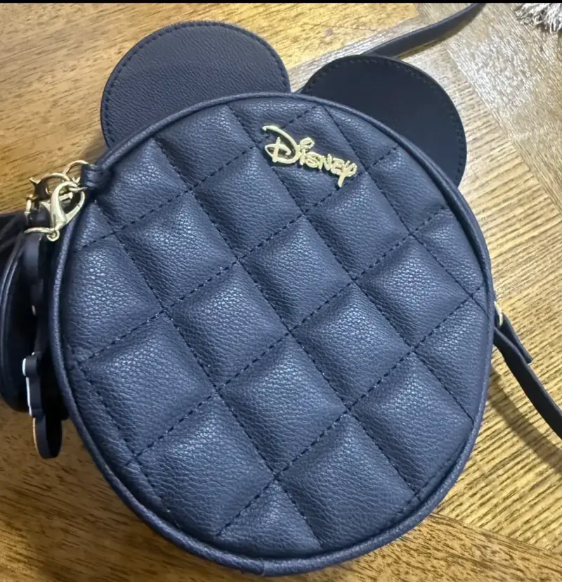 Cartera redonda Disney Mickey Mouse negra - 2