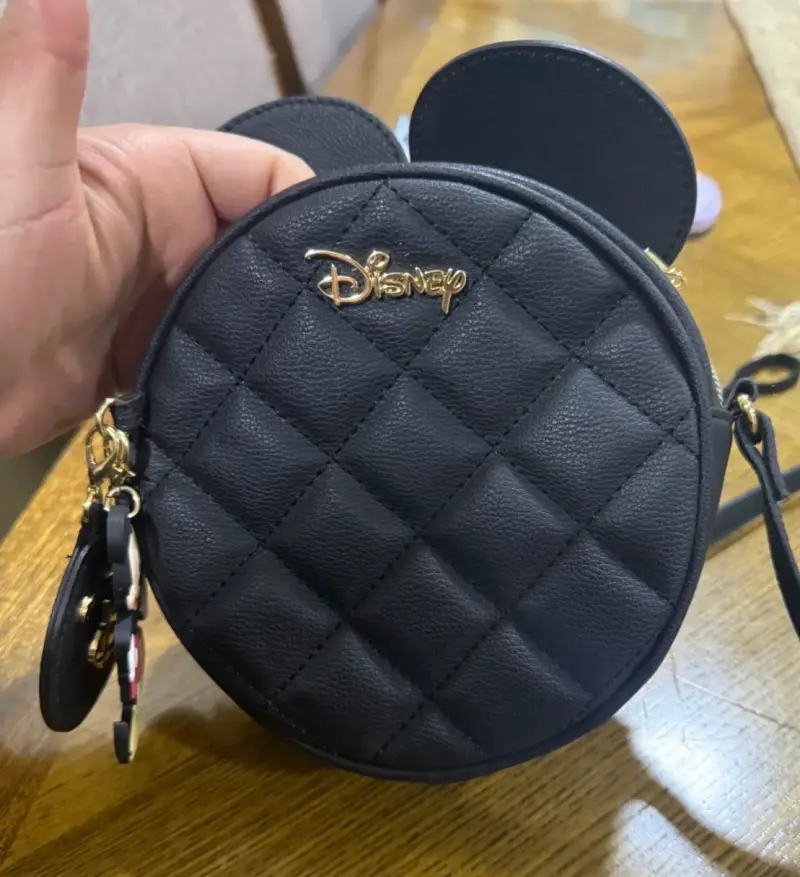 Cartera redonda Disney Mickey Mouse negra - 3