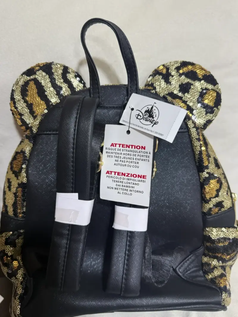 Mochila Disney con lentejuelas y orejas - 1