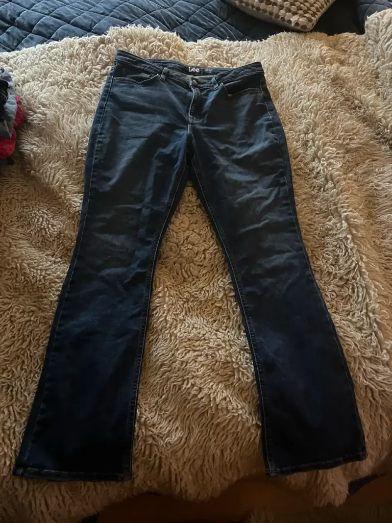 Jeans Lee boot cut azul oscuro - 1