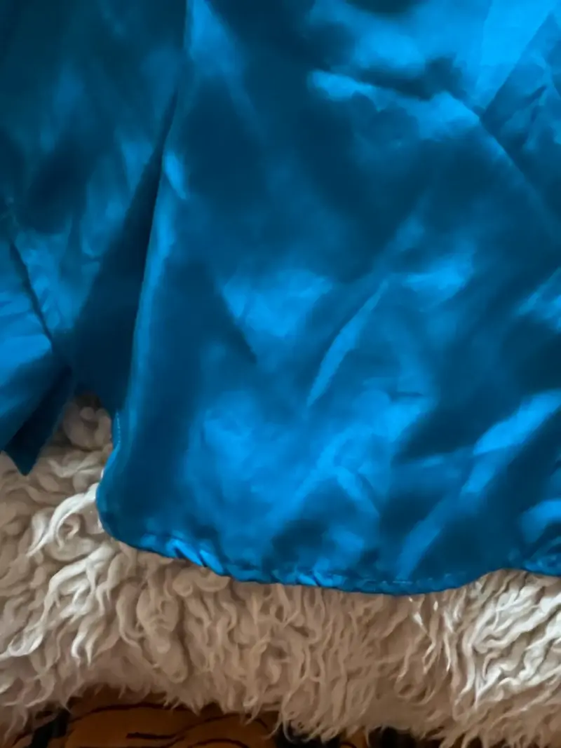 Camisa de seda azul Ralph Lauren para mujer - 5