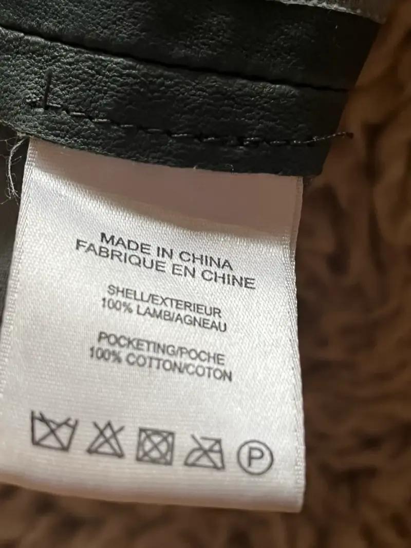 Pantalones verdes cuero real Helmut Lang talla 10 - 6