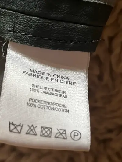 Pantalones verdes cuero real Helmut Lang talla 10 - miniatura 6