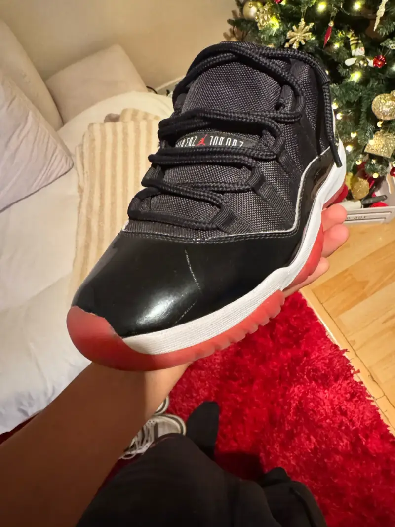 Zapatillas Nike Air Jordan 11 Retro Low Negras - 4