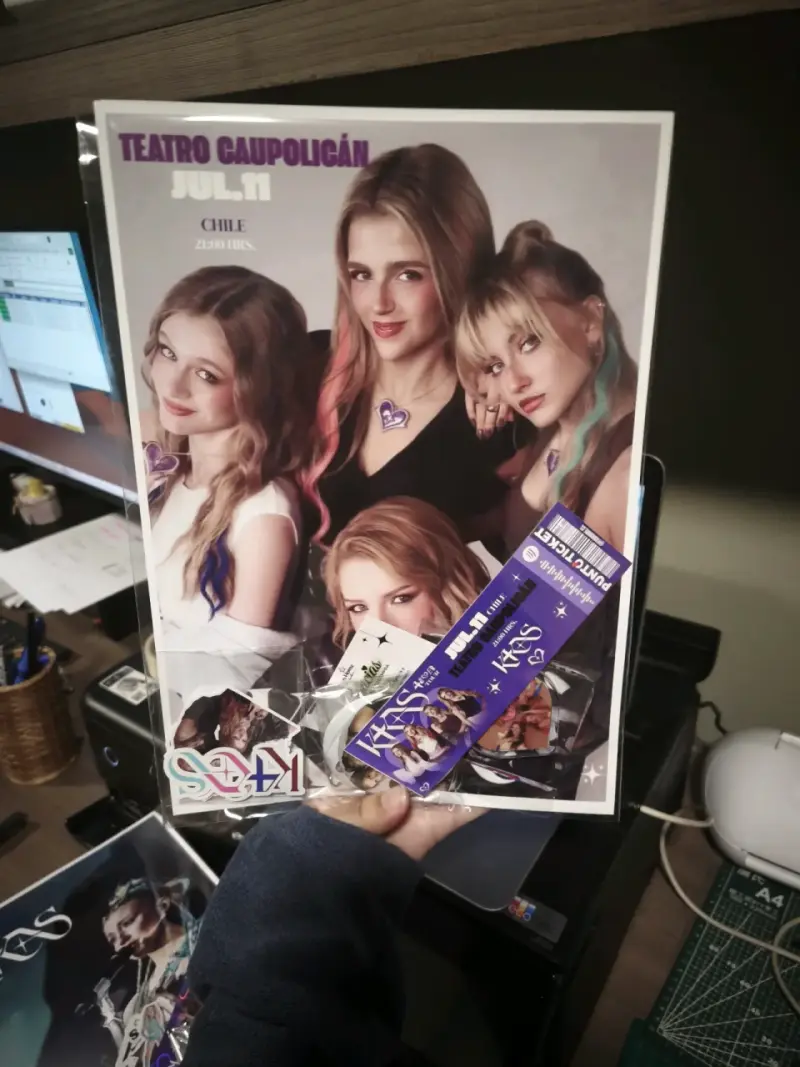 Set de Posters y Stickers K4OS - 2