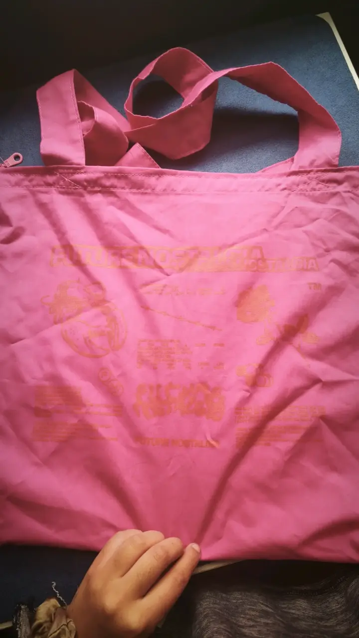 Bolsa tote rosa Future Nostalgia original