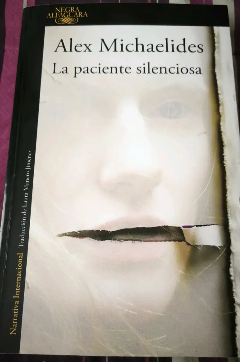 Libro 'La paciente silenciosa' de Alex Michaelides