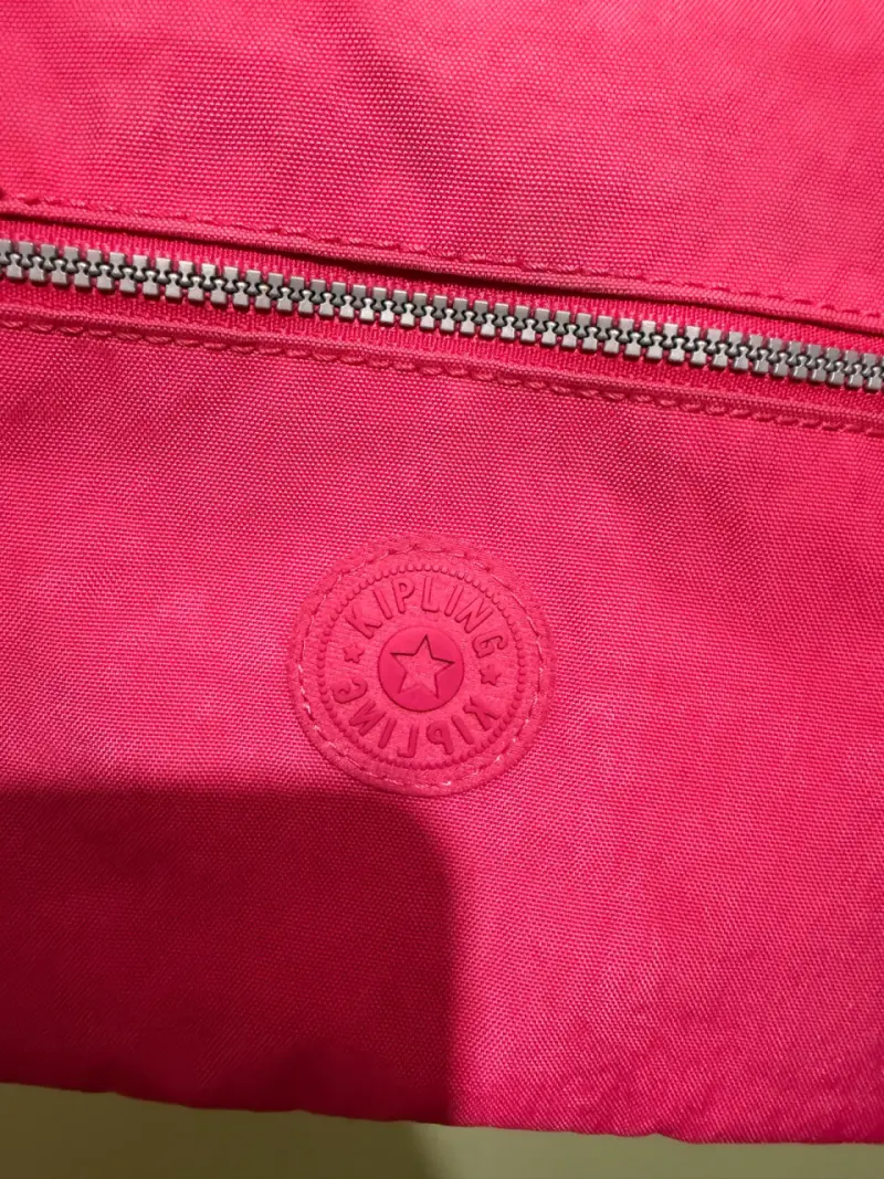Bolso cruzado rosa Kipling con múltiples bolsillos - 3