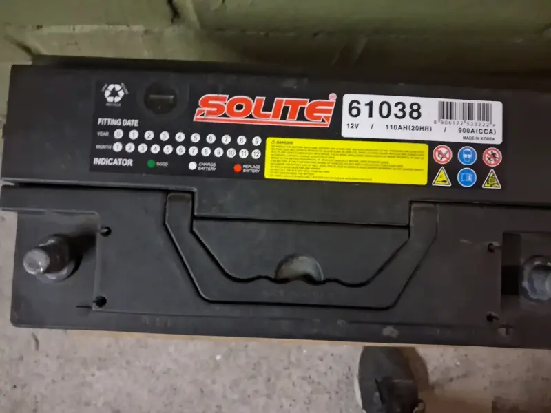 Batería Solite 12V 110Ah - 1