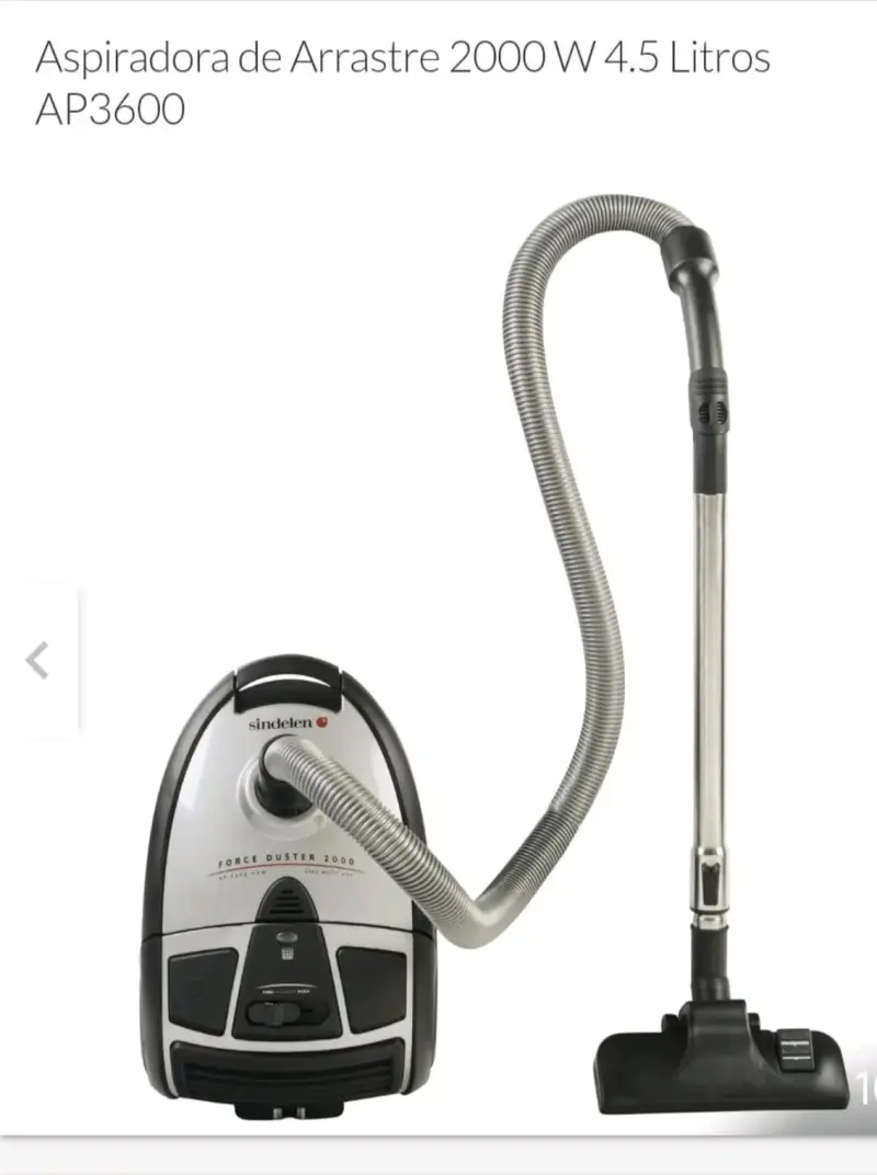 Aspiradora de arrastre Sindelen 2000W 4.5L
