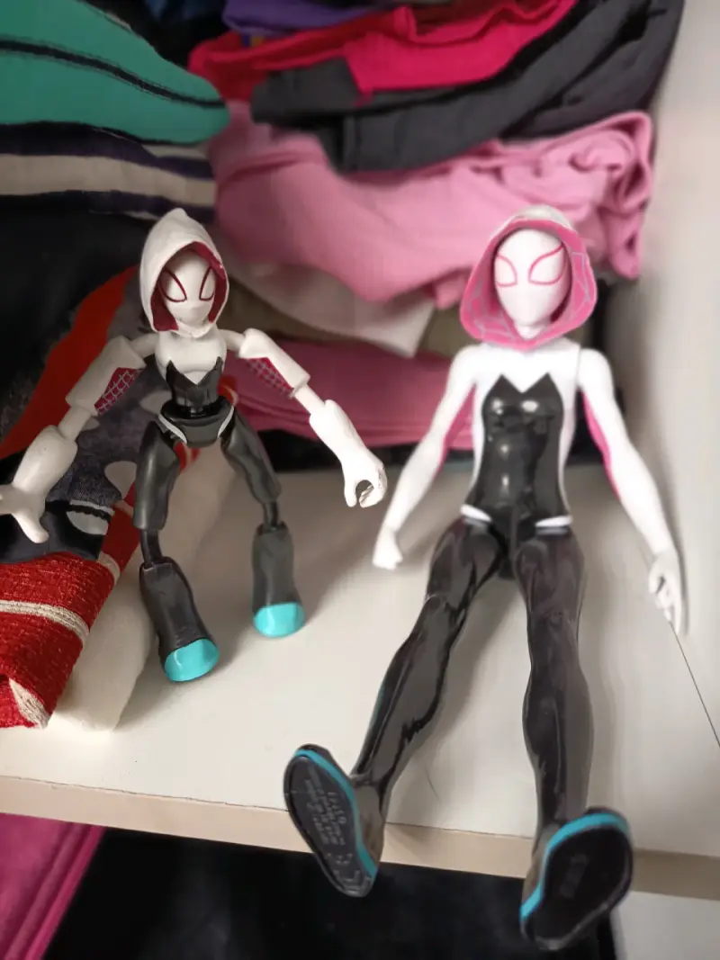 Figuras de acción Spider-Gwen articuladas