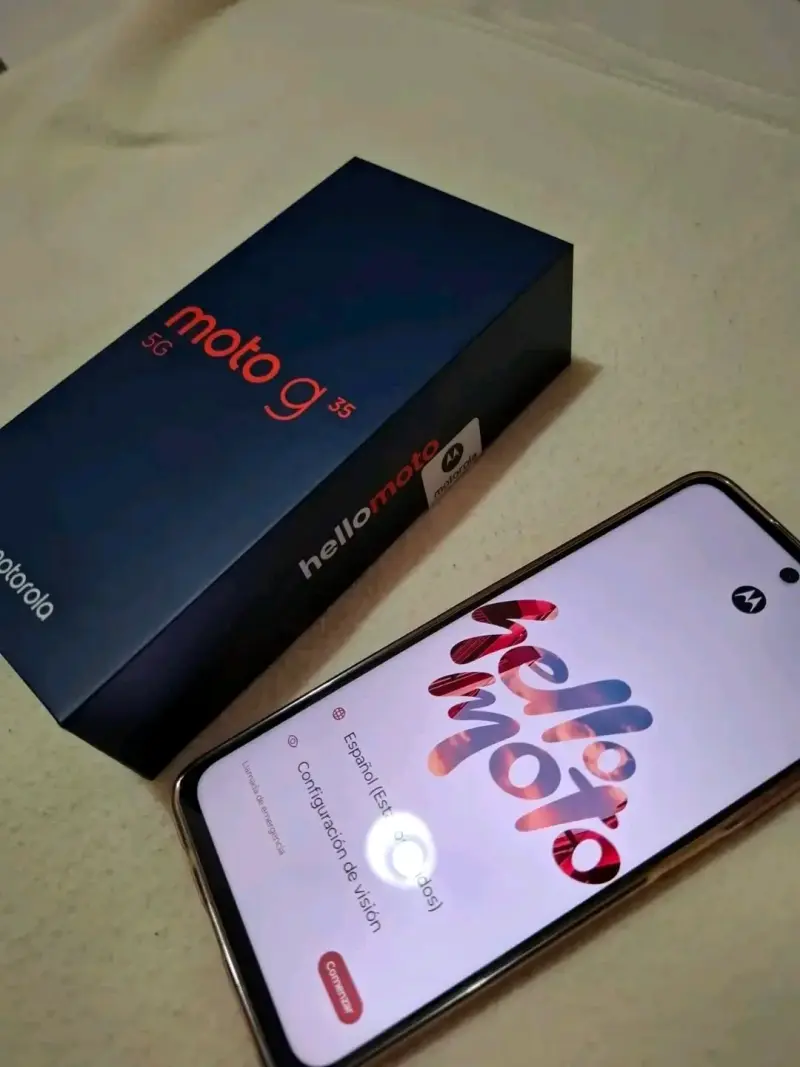 Smartphone Motorola Moto G 5G 35 Azul - 1