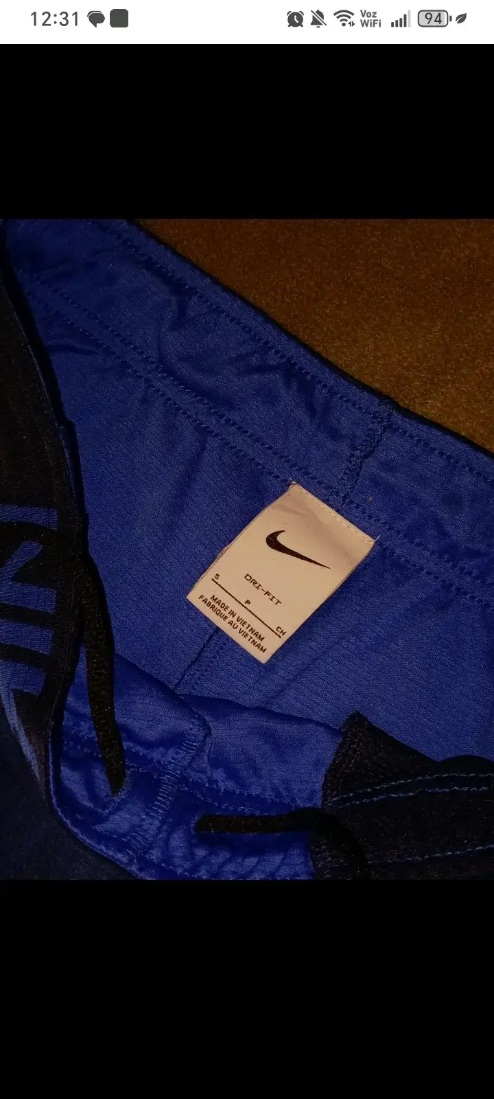 Short deportivo Nike azul - 2