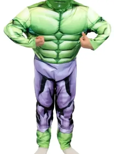 Disfraz de Capitán América y Hulk para niño - miniatura 2