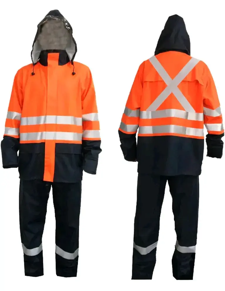 Traje impermeable de alta visibilidad para hombre - 2