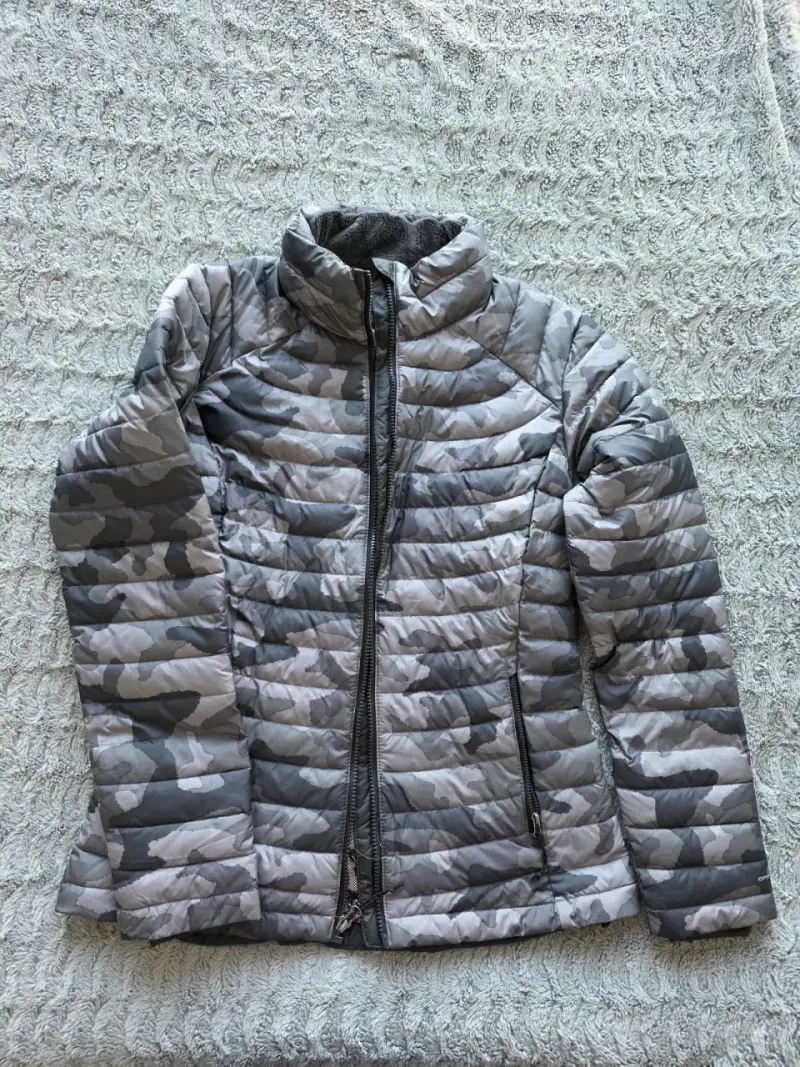 Chaqueta Columbia térmica camuflaje gris - 1