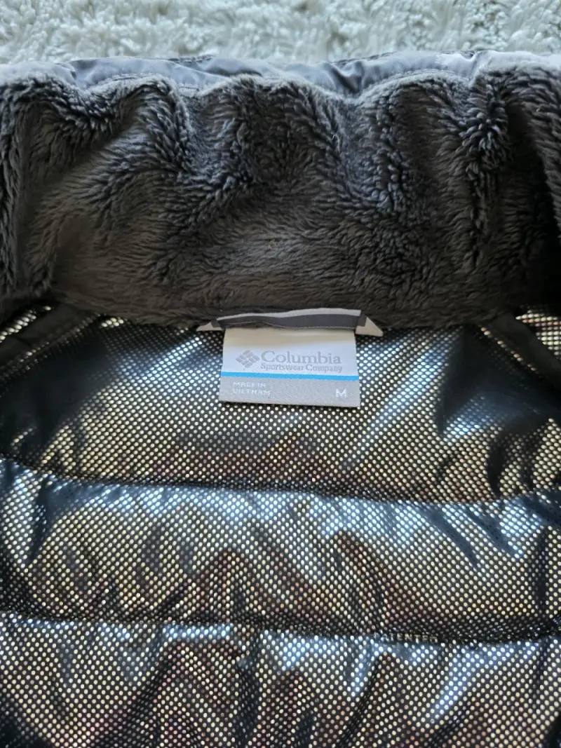 Chaqueta Columbia térmica camuflaje gris - 2