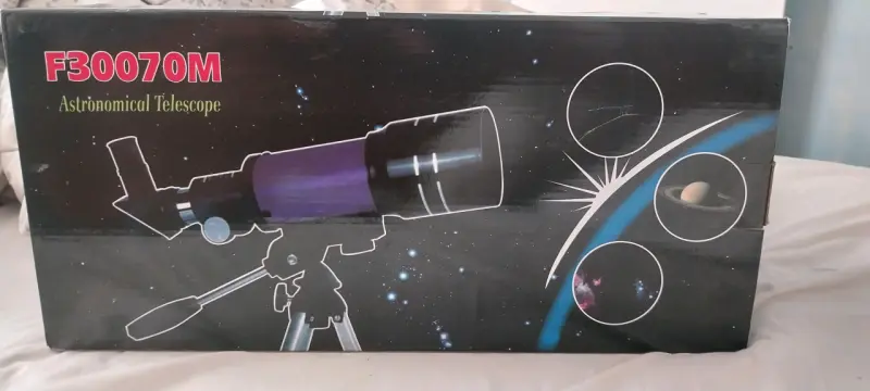 Telescopio Astronómico F30070M con Trípode - 2