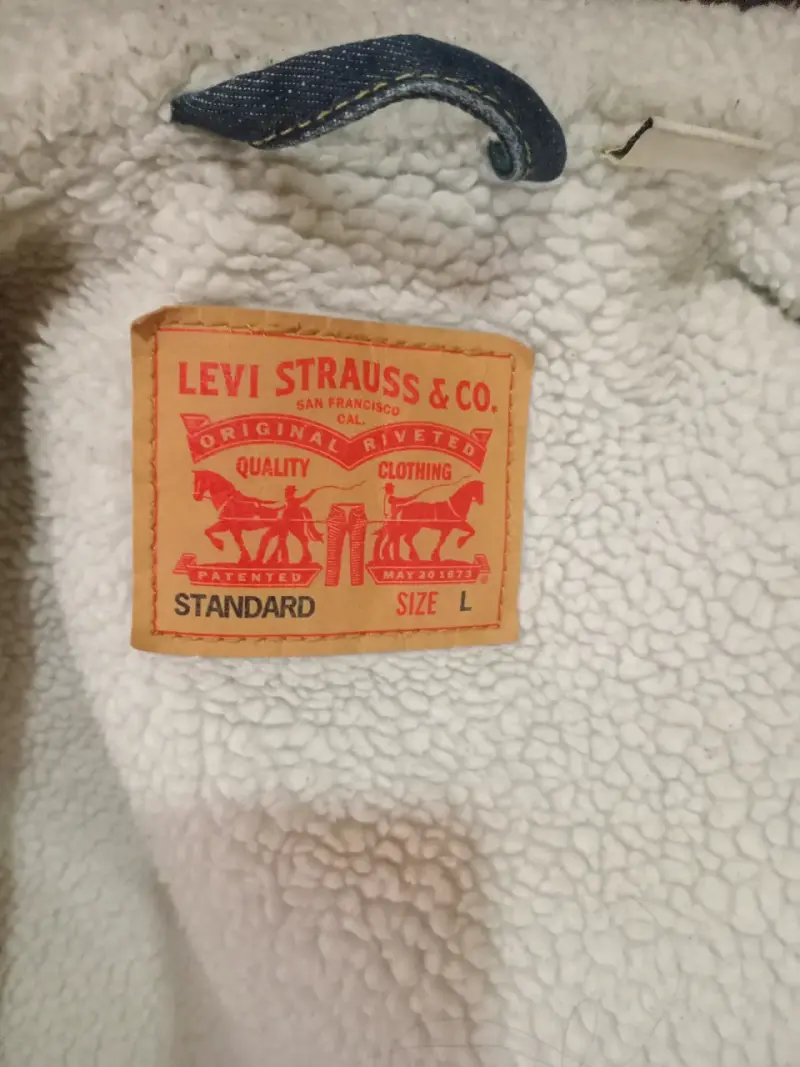 Vendo chaqueta levis original etiqueta roja - 5