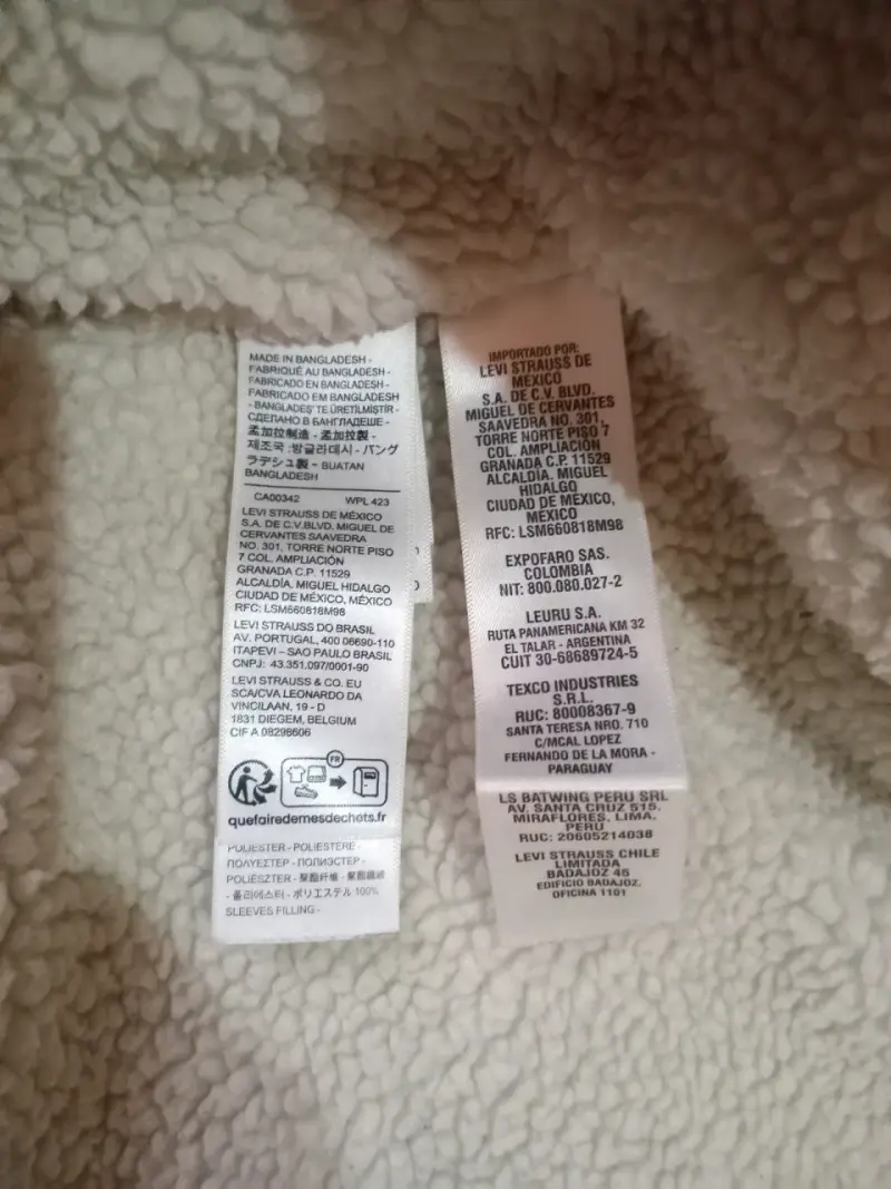 Vendo chaqueta levis original etiqueta roja - 6