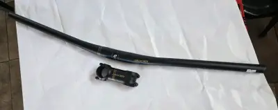 Manillar y potencia Zoom para bicicleta - miniatura 3