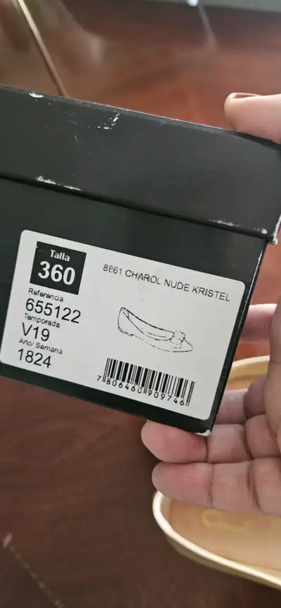Zapatos planos nude con lazo Gracel - miniatura 4