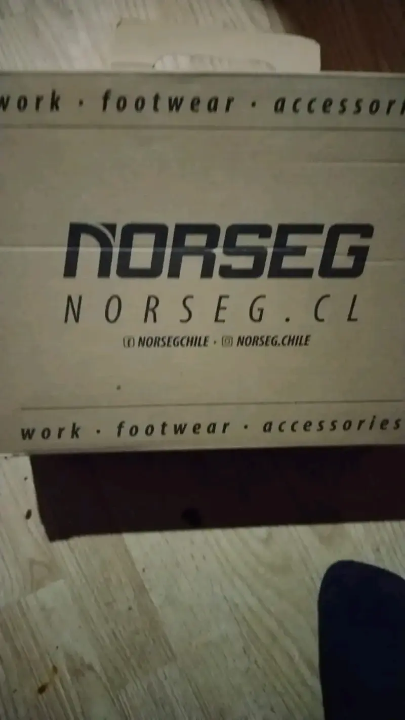 Zapatos trabajo Norseg negras resistentes - 4