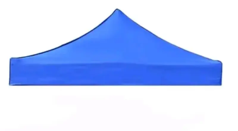 Techo de Toldo plegable azul resistente al agua