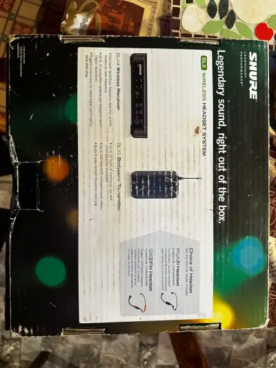 Microfono Inalámbrico Shure BLX con Micrófono - miniatura 3