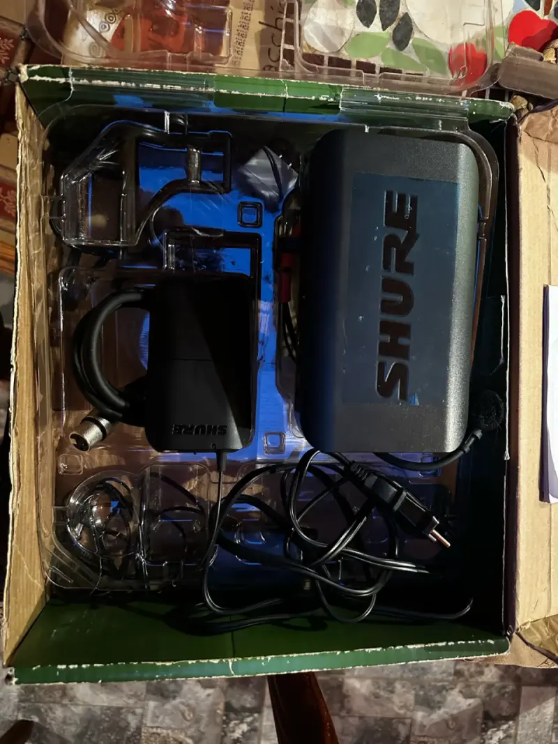Microfono Inalámbrico Shure BLX con Micrófono - 5