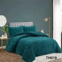 Juego de Cama Acolchado en Varios Colores - 2